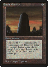 Basalt Monolith / Basalt Monolith - Magic: The Gathering - MoxLand
